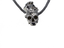 Load image into Gallery viewer, Skull - Handmade Sterling Silver Necklace