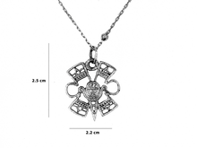 Load image into Gallery viewer, Symbol of Eras - Handmade Sterling Silver Necklace