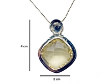 Load image into Gallery viewer, Topaz - Handmade Sterling Silver Necklace