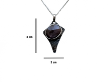 Load image into Gallery viewer, Star Ruby -  Handmade Sterling Silver Necklace