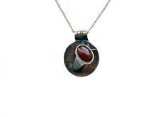 Load image into Gallery viewer, Agate -  Handmade Sterling Silver Bronze Necklace