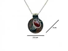 Load image into Gallery viewer, Agate -  Handmade Sterling Silver Bronze Necklace