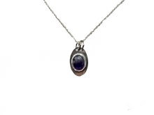 Load image into Gallery viewer, Amethyst -  Handmade Sterling Silver Necklace