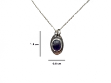 Load image into Gallery viewer, Amethyst -  Handmade Sterling Silver Necklace