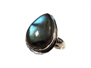 Labradorite - Handmade Sterling Silver Ring