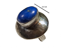 Load image into Gallery viewer, Lapis Lazuli - Handmade Sterling Silver Ring