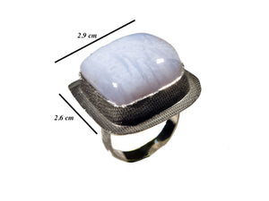 Jasper - Handmade Sterling Silver Ring