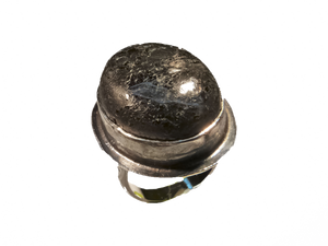 Obsidian- Handmade Sterling Silver Ring