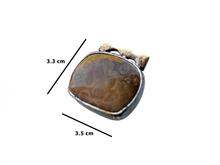 Load image into Gallery viewer, Fossilized Coral -  Handmade Sterling Silver Bronze Ring