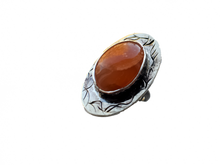 Load image into Gallery viewer, Carnelian Agate -  Handmade Sterling Silver Ring
