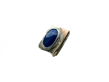 Load image into Gallery viewer, Lapis Lazuli -  Handmade Sterling Silver Metal Bronze Ring