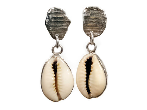 Sea Shells - Handmade Sterling Silver Earrings